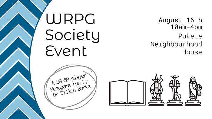 WRPG Megagame 2025 logo